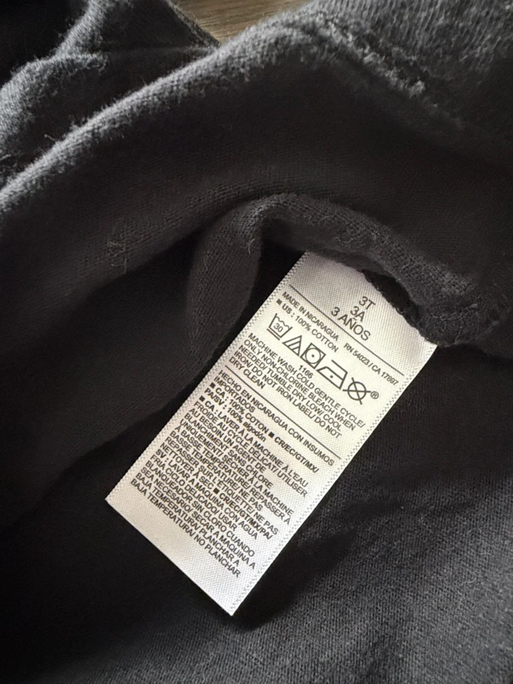 Old Navy Black Short Sleeve Tee | 3T